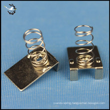 Custom spring metal battery contact springs
